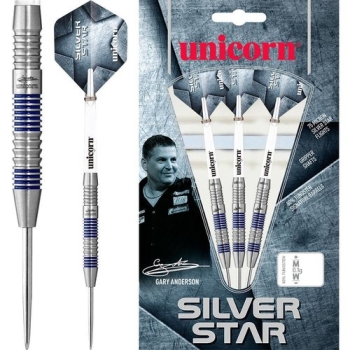 Gary Anderson Silverstar 80% P2 - Steeldarts 24gr.